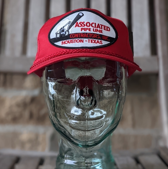 Executive Toys Associated Pipe Line Contractors Retro Snapback Hat NWOT - Picture 1 of 8